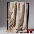 Knitted Pattern Poncho Himalayan Wool Poncho